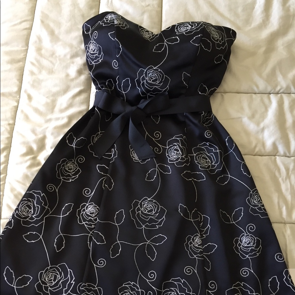 Strapless Cocktail Dress